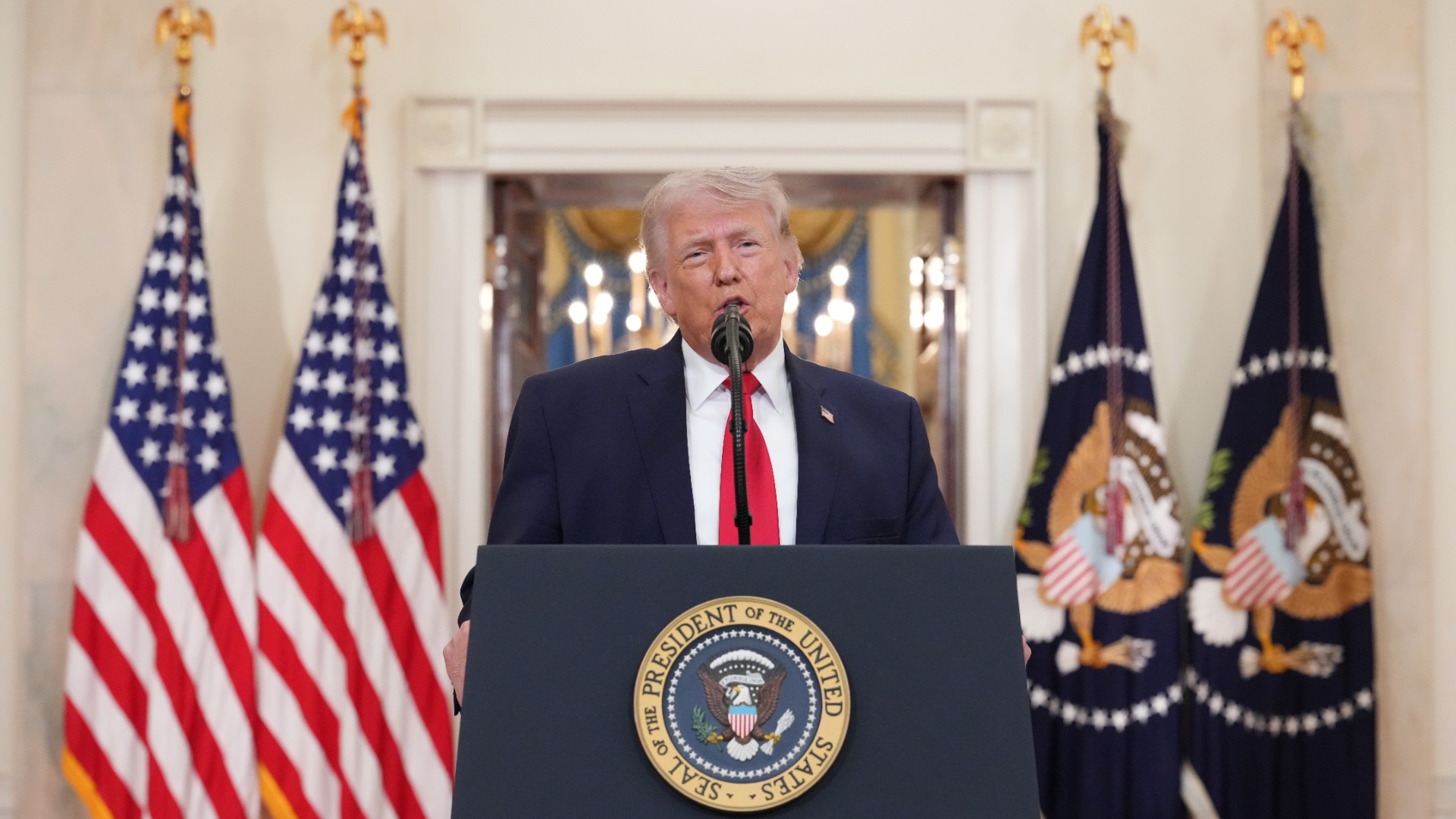 Vojna na Blízkom východe / USA sa blížia k naplneniu cieľov v Iráne, hovoril Trump v prejave k národu a pohrozil ďalšími útokmi
