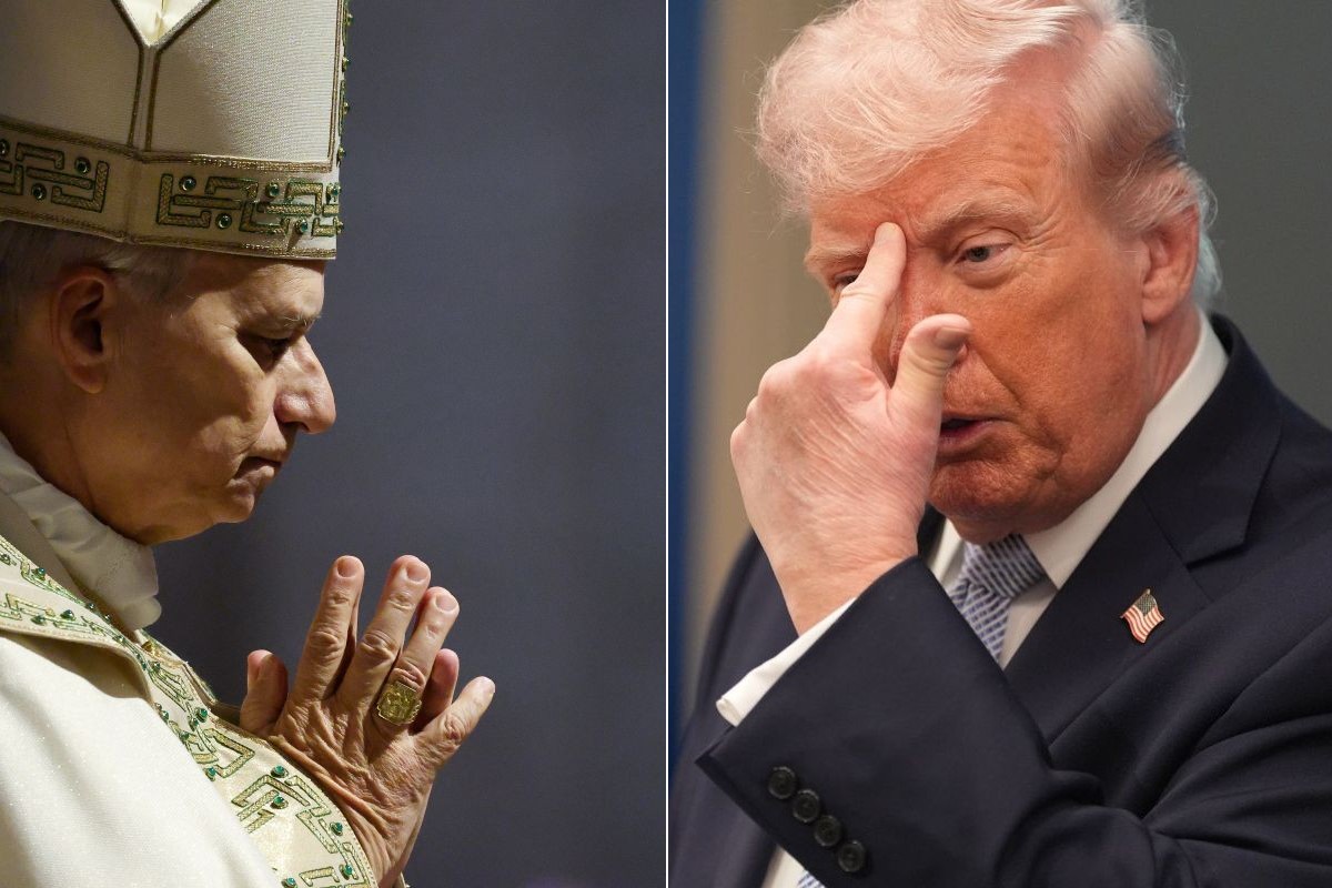 Č&iacute;m viac Trump prsk&aacute;, t&yacute;m viac silnie autorita p&aacute;peža. V ťažkej situ&aacute;cii sa ocitli katol&iacute;k Vance aj biskup Barron