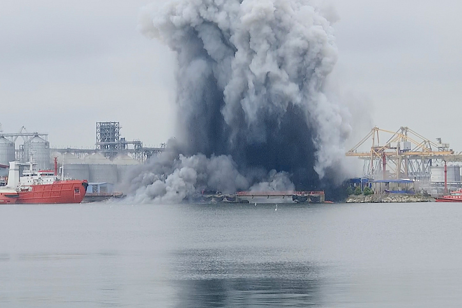 Dron, ktorý explodoval v rumunskom prístave Konstanca, patril Ukrajine