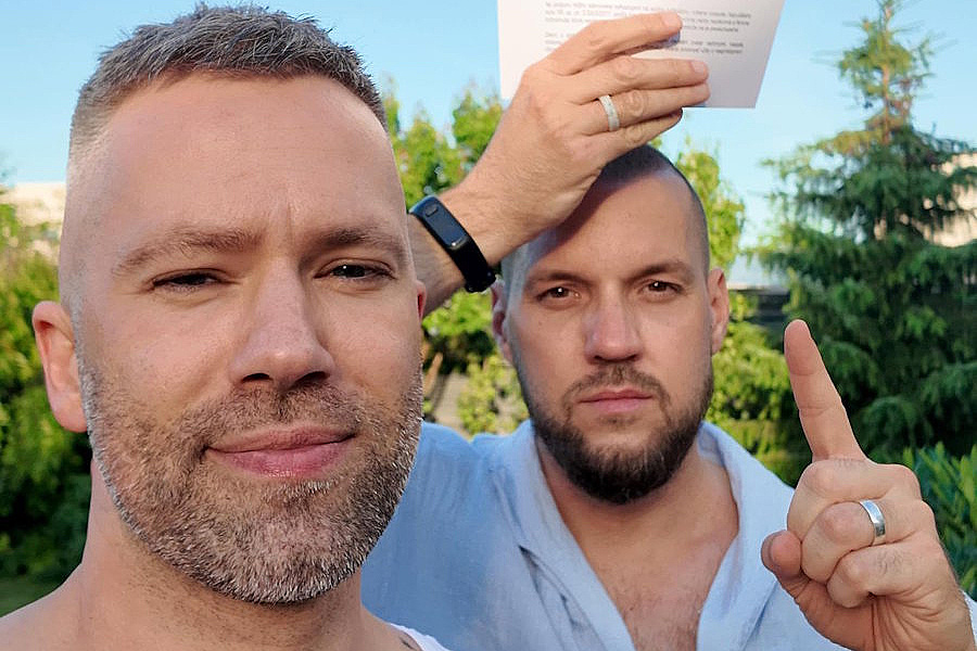 Poslanec PS Michal Sabo s partnerom zvažujú žalobu na Slovenskú republiku vo veci ich homosexuálneho manželstva