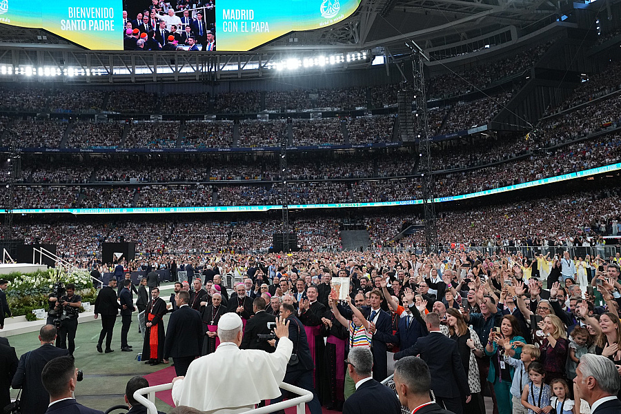 Svätý Otec „vypredal“ štadión Santiago Bernabéu, domovský stánok Realu Madrid