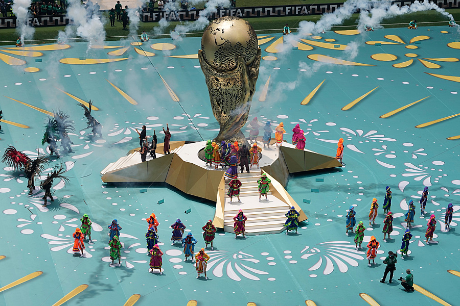 Majstrovstvá sveta vo futbale otvoril veľkolepý ceremoniál