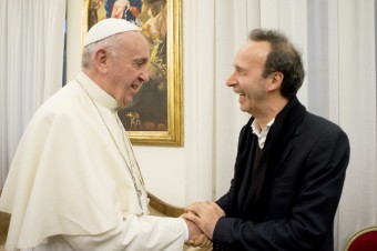 Roberto Benigni predstavil pápežovu knihu (+video)
