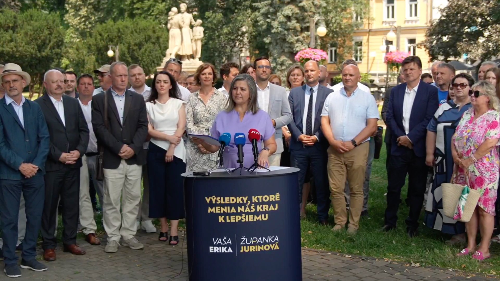 Erika Jurinová bude kandidovať so širokou podporou opozičných strán, no bez KDH