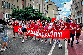 Prišla tisícka ľudí, aj Bombic. Radosť z rodiny môže zmeniť každého, reaguje Chromík