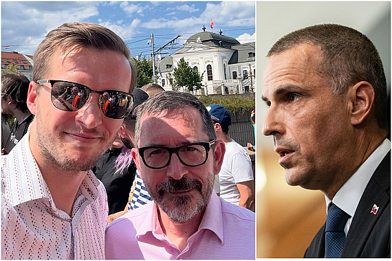 Žilinka sa postavil na stranu homosexuálov Špačeka a Novotného
