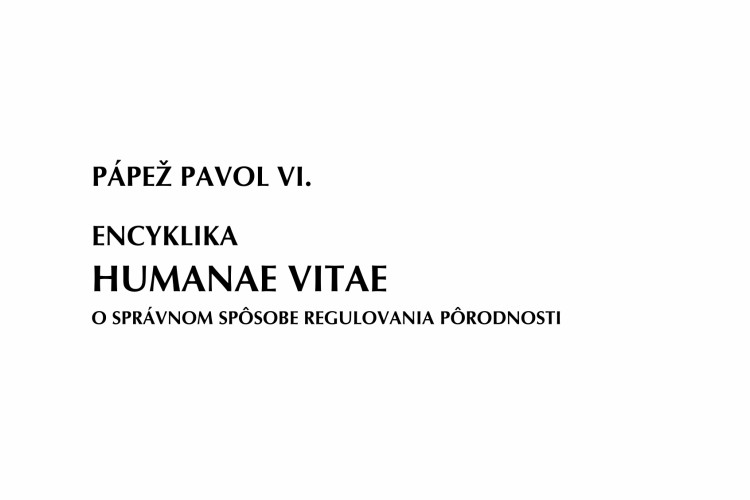 Humanae Vitae