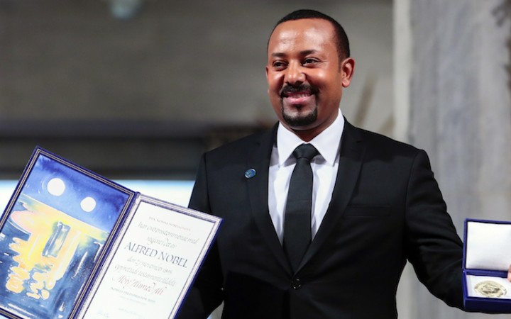 Nobelovu cenu za mier dostal etiópsky premiér Abiy Ahmed Ali 