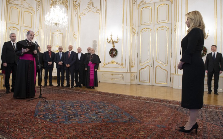 Prezidentka žiada cirkvi, aby zaujali postoj k nenávistnému jazyku