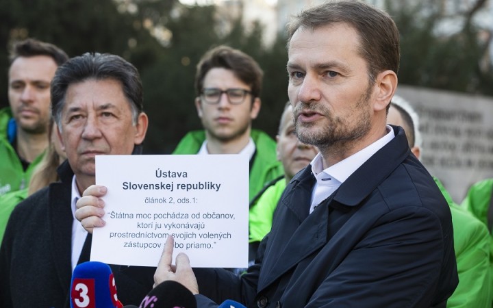 Ľudia budú môcť hlasovaním rozhodnúť o podmienkach vstupu OĽaNO do koalície