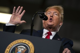 Trump kritizoval volebné zhromaždenia demokratov v Iowe