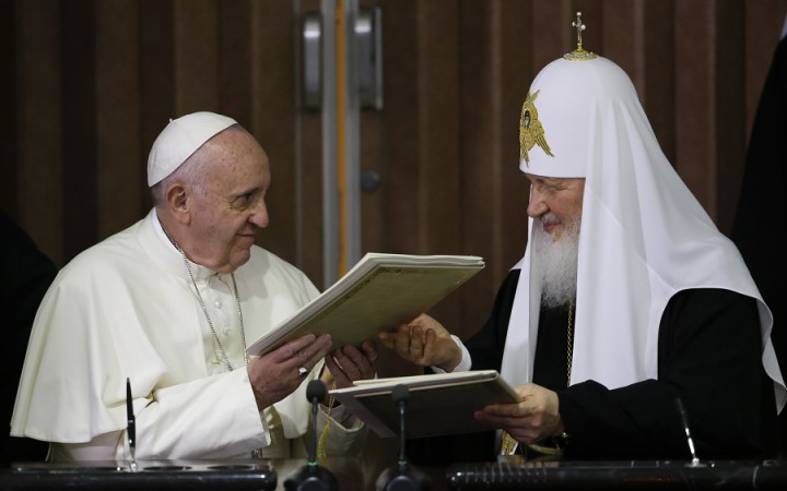 Plné znenie historickej deklarácie pápeža Františka a patriarchu Cyrila