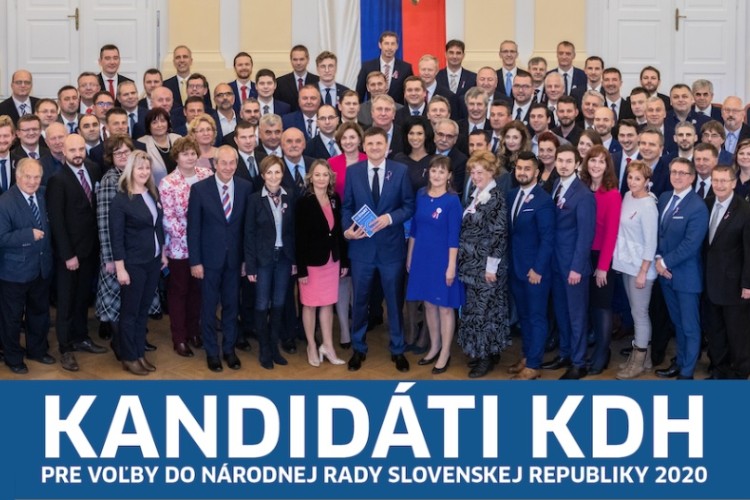 KDH je strana, kde sa kresťanský hlas nestratí