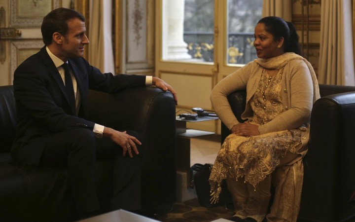 Francúzsky prezident prijal pakistanskú kresťanku Asiu Bibi
