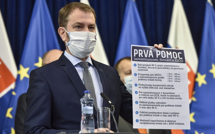 Vláda pripravila prvé rýchle opatrenia na pomoc ekonomike