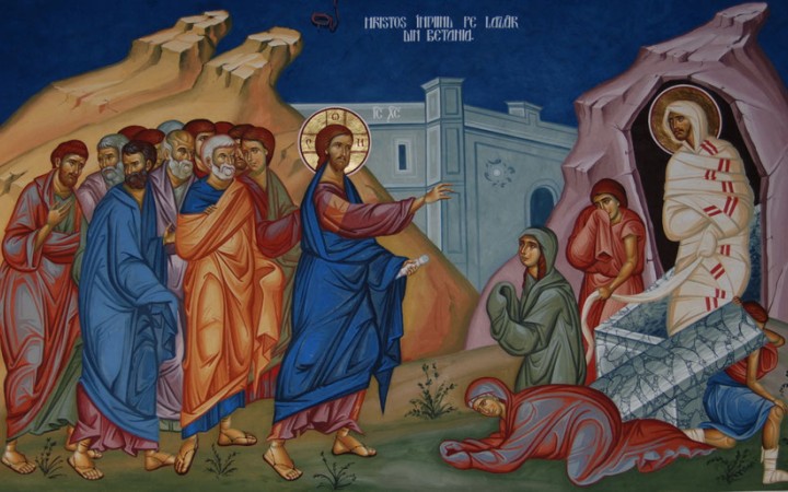 Byzantský obrad: Lazárova sobota