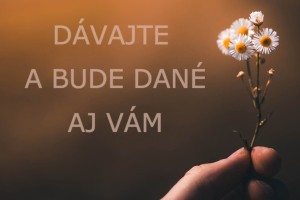 Buďte mojimi rukami...
