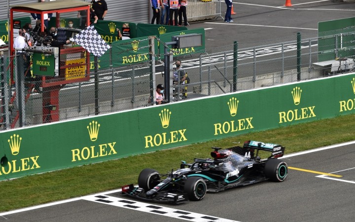 Na Veľkej cene Belgicka zvíťazil Hamilton