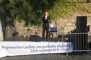 Do posledného dychu budeme chrániť najmenších z nás [Krok za život, príhovor]