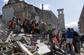 Žalospev pre Amatrice, mestečko zasiahnuté zemetrasením
