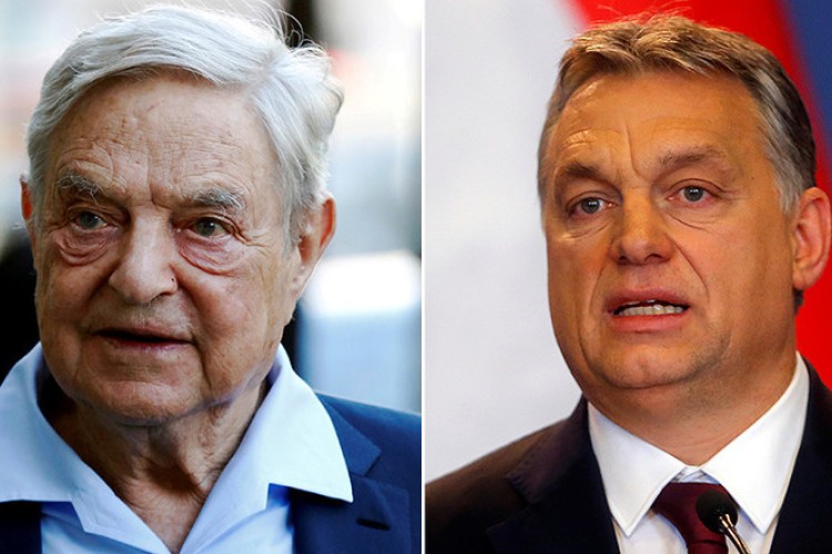 Spor medzi Viktorom Orbánom a Georgom Sorosom o identitu Európy a Maďarska