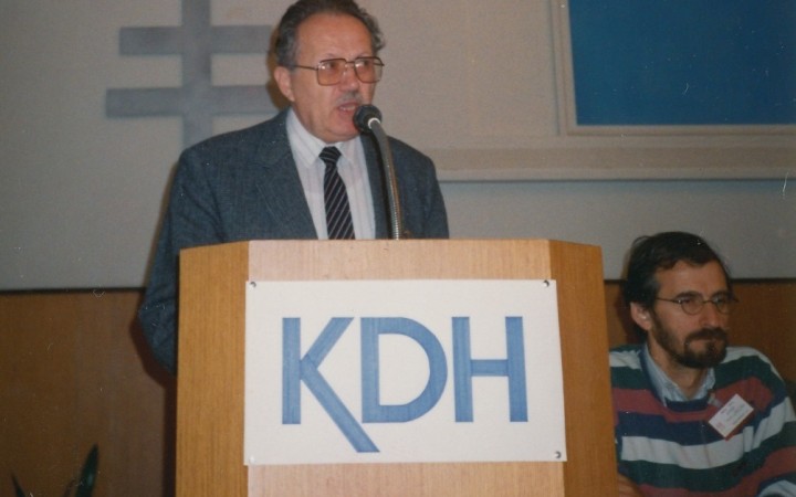 KDH si pripomenie 100. výročie narodenia Antona Neuwirtha
