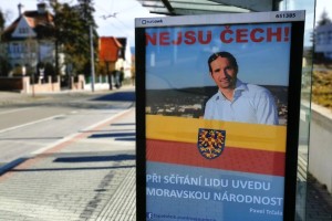 Ani v Česku sa sčítanie nezaobišlo bez kampaní. „Nejsu Čech!“ hlásia plagáty na Morave