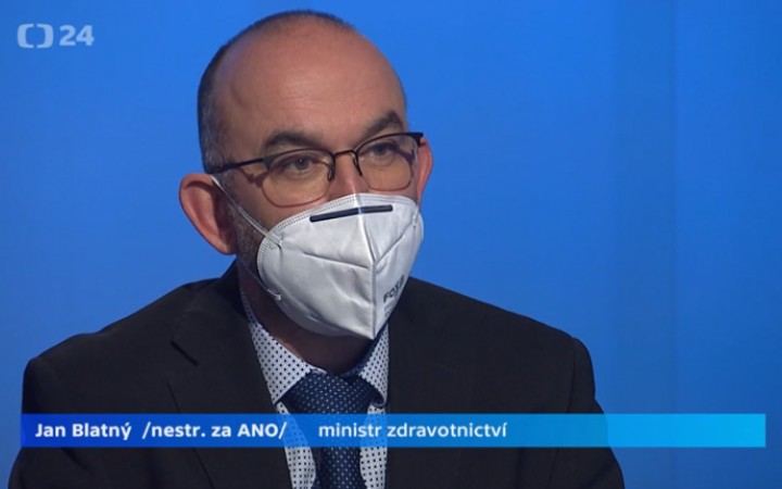 Český minister zdravotníctva Jan Blatný končí vo funkcii