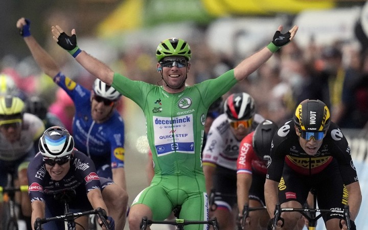 TdF:Cavendish vyhral aj 10. etapu a má na dosah rekord Merckxa