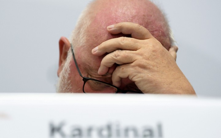 Kardinál Marx je naďalej pripravený odstúpiť. Nie všetci mu za to tlieskajú