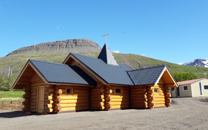Na Islande posvätili kostol zo slovenského dreva (fotogaléria)