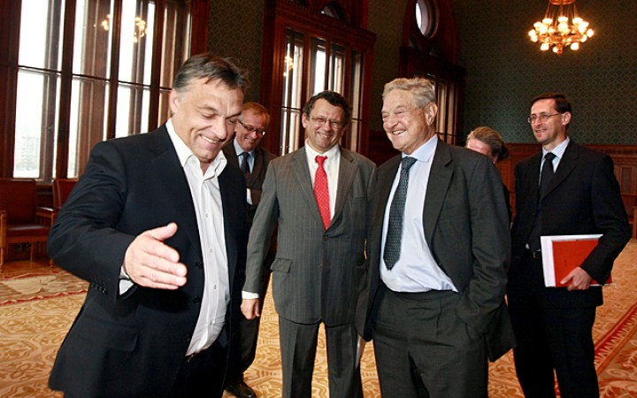 Orbán malý politik, Soros veľký politik