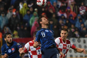 Slováci po remíze v Chorvátsku stratili postupovú nádej